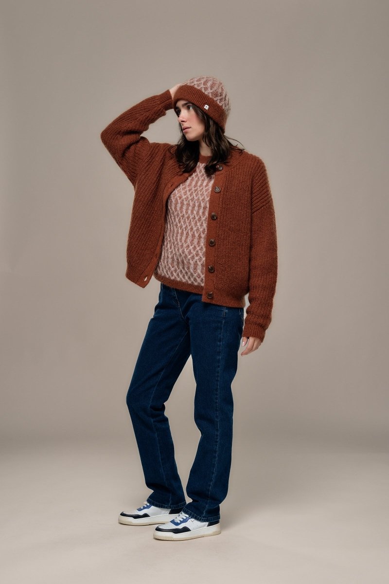 Cardigan boutonné THEA - Mat de Misaine