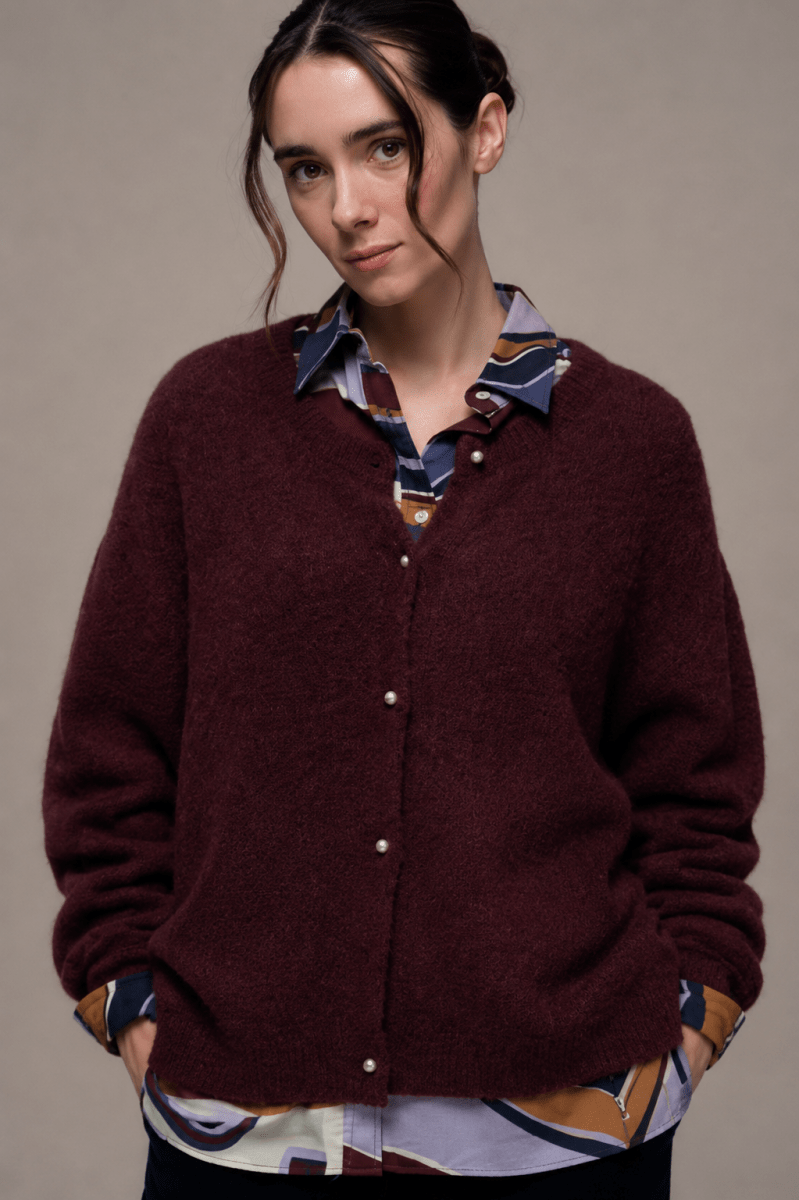Cardigan boutonné TOBY - Mat de Misaine