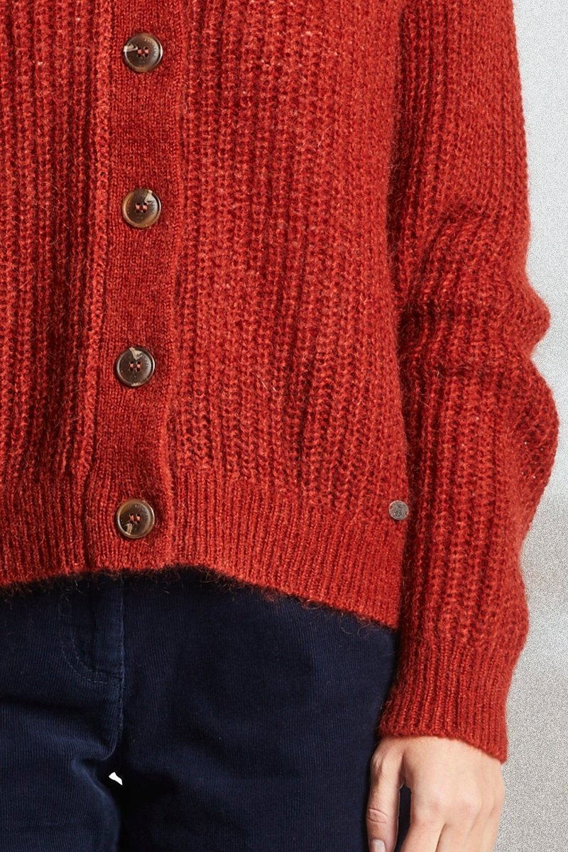Cardigan grosses mailles THEA - Mat de Misaine