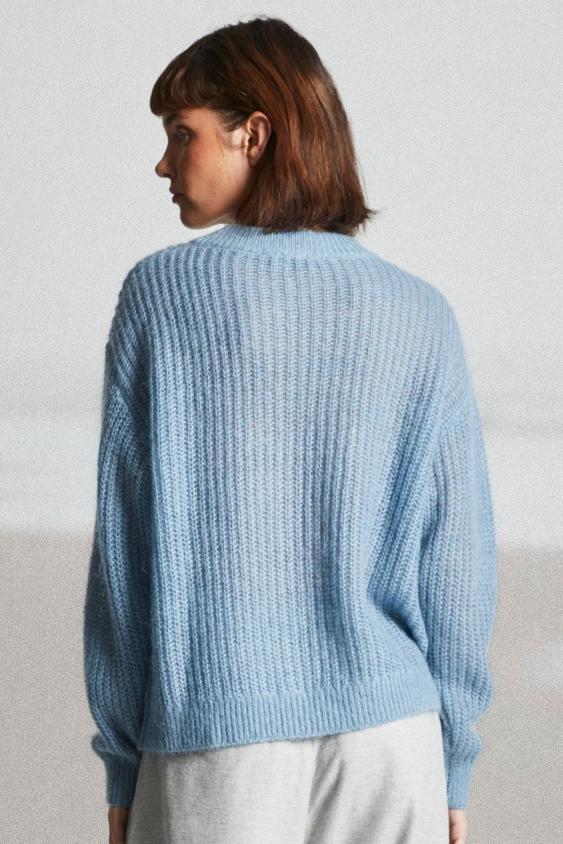 Cardigan grosses mailles THEA - Mat de Misaine