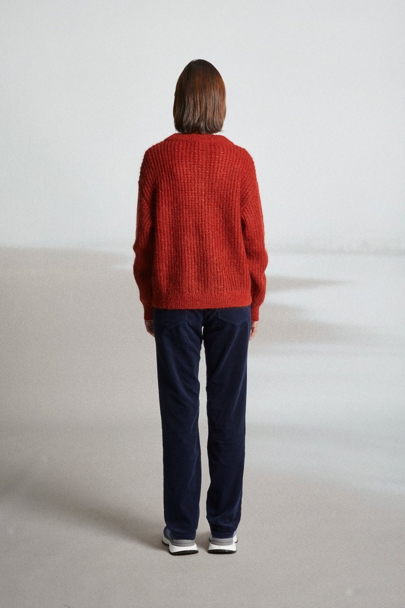 Cardigan grosses mailles THEA - Mat de Misaine