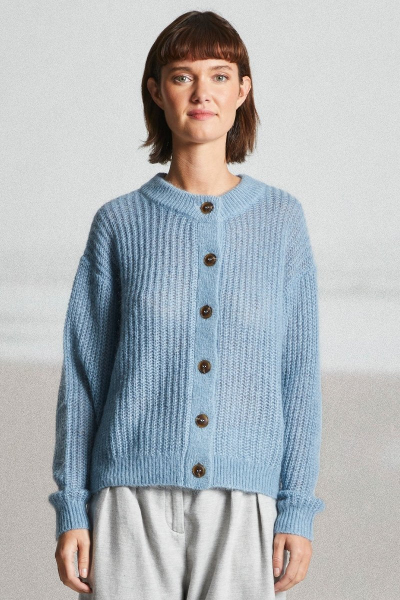 Cardigan grosses mailles THEA - Mat de Misaine