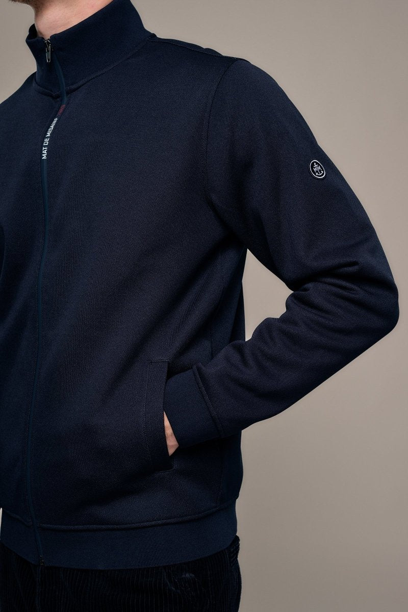Cardigan zippé MADRIER - Mat de Misaine