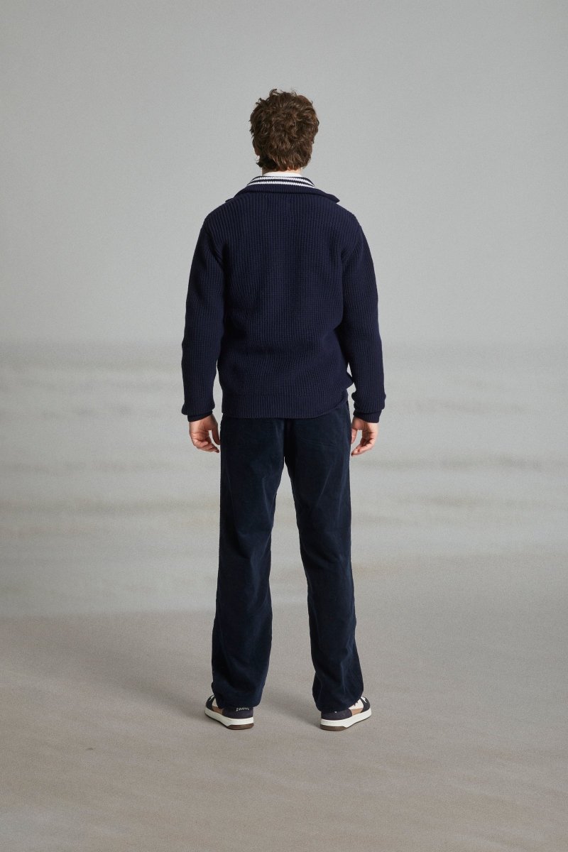 Cardigan zippé TALBOT - Mat de Misaine