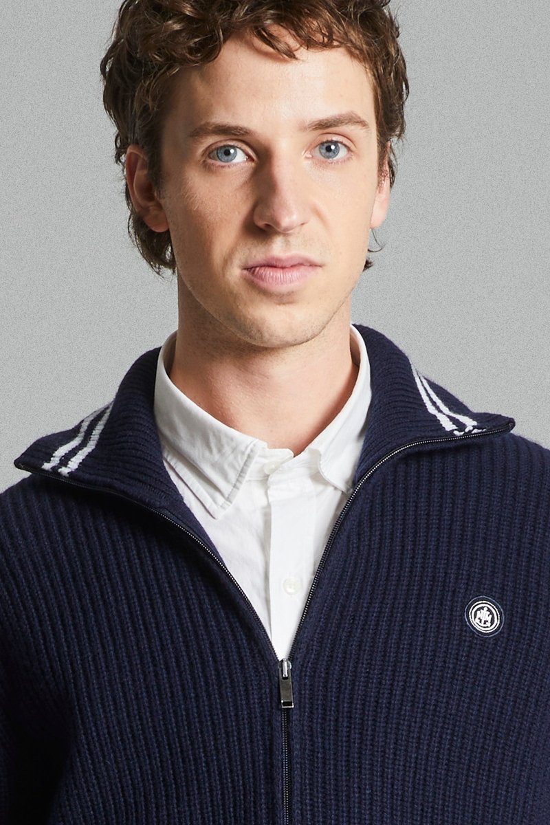 Cardigan zippé TALBOT - Mat de Misaine