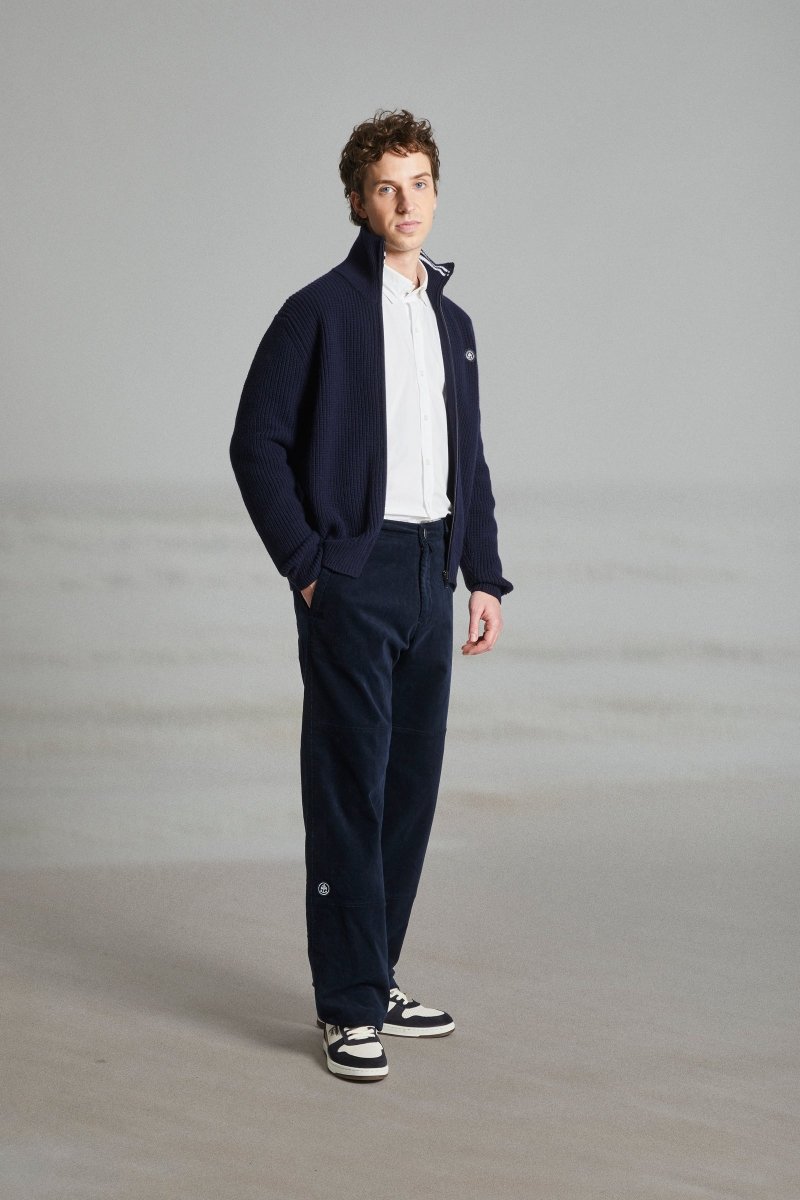 Cardigan zippé TALBOT - Mat de Misaine