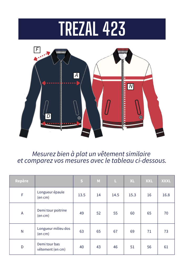 Cardigan zippé TREZAL - Mat de Misaine