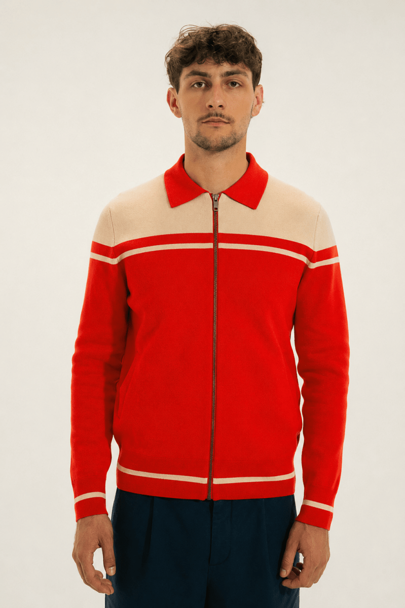 Cardigan zippé TREZAL - Mat de Misaine