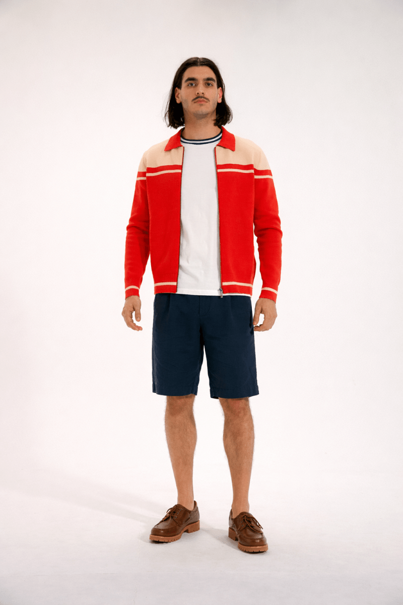 Cardigan zippé TREZAL - Mat de Misaine