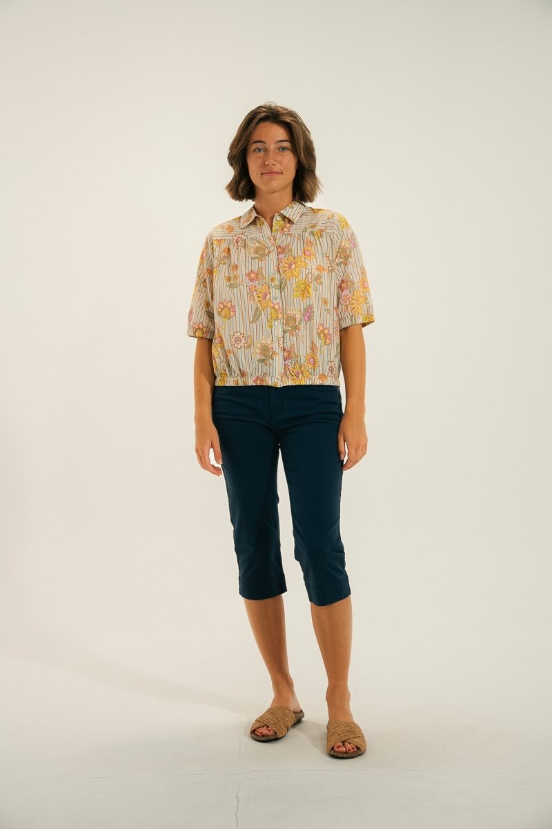 Chemise avec bas élastiqué CAGNES - Mat de Misaine