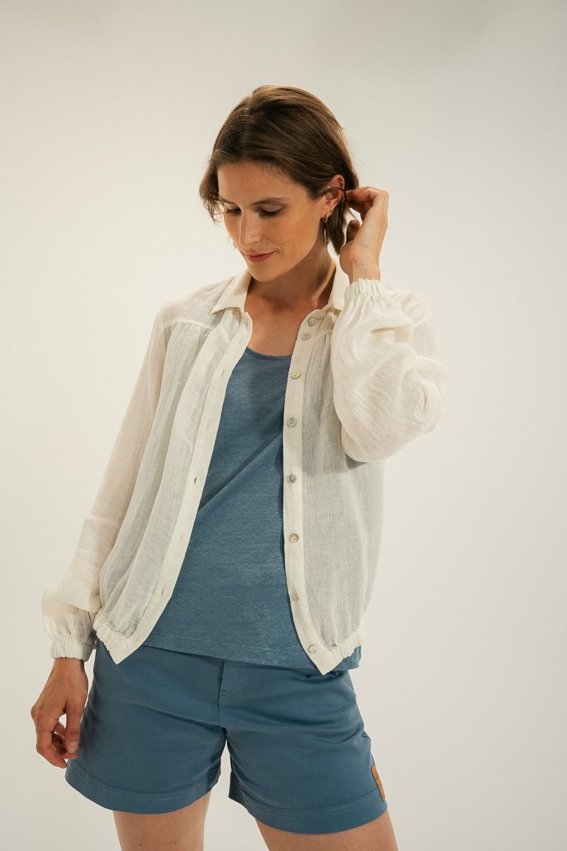 Chemise avec bas élastiqué CANNES - Mat de Misaine