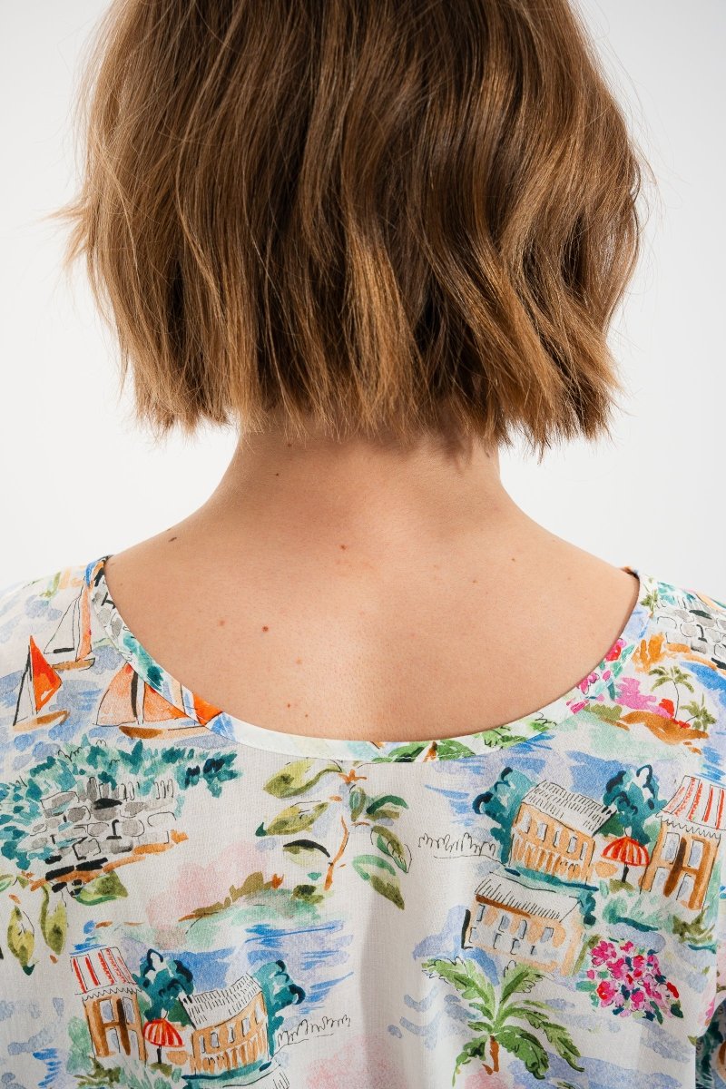 Chemise boutonnée dos CALVI - Mat de Misaine