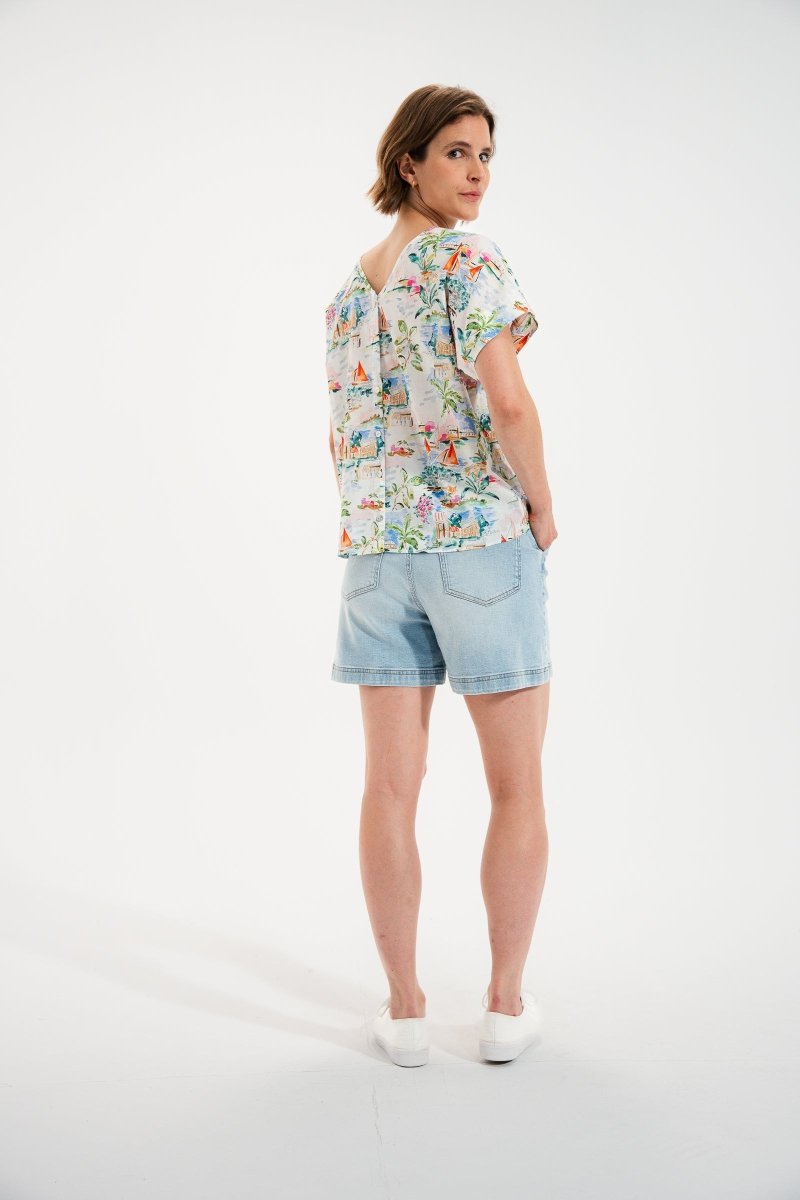 Chemise boutonnée dos CALVI - Mat de Misaine