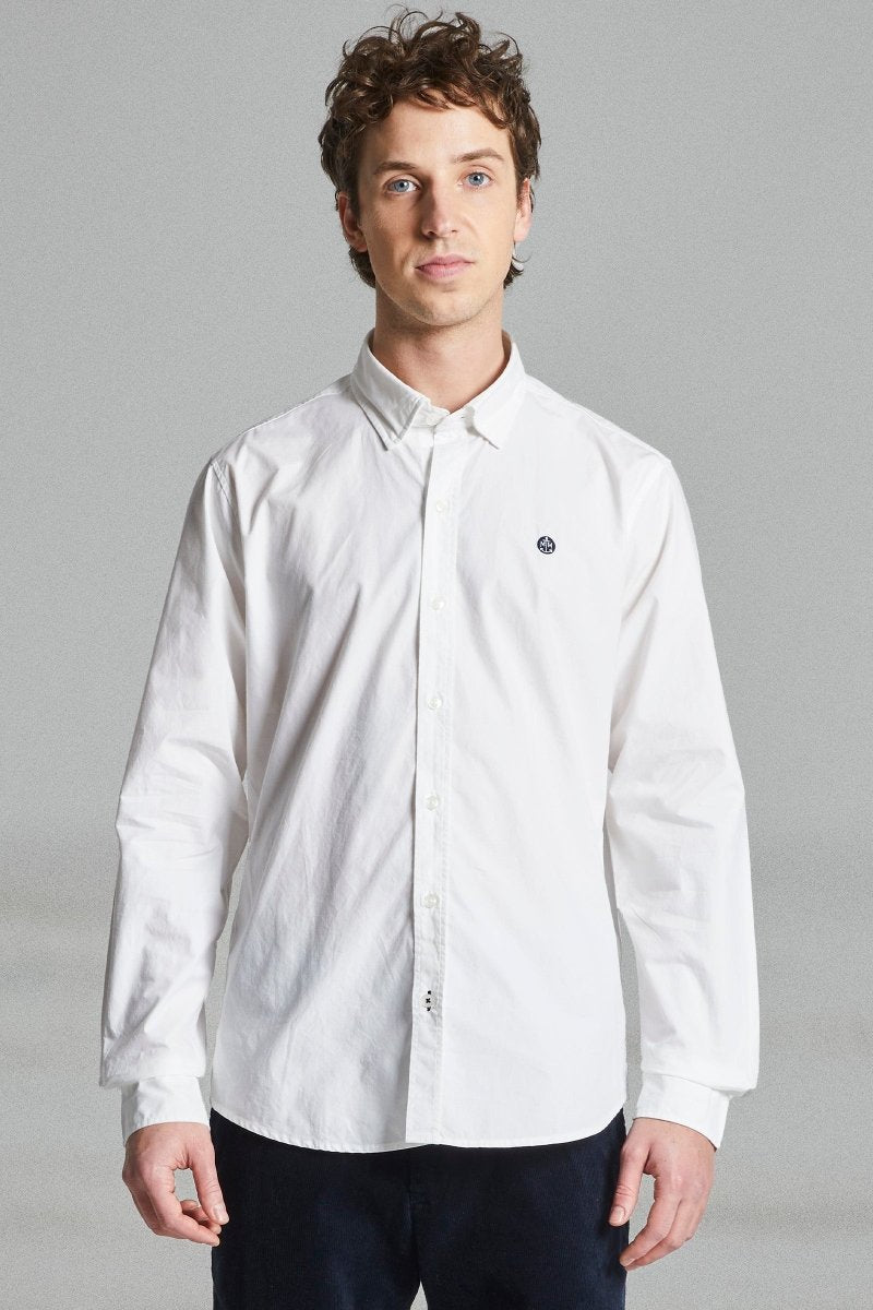 Chemise CARGUE coupe droite en coton - Mat de Misaine