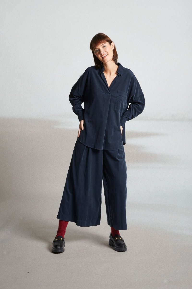 Chemise col vareuse CLARAN - Mat de Misaine