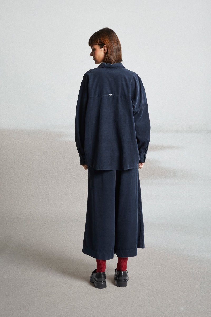 Chemise col vareuse CLARAN - Mat de Misaine