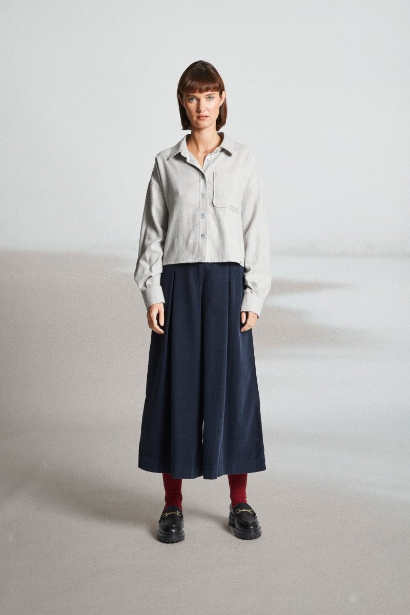 Chemise courte en coton CORVETTE - Mat de Misaine