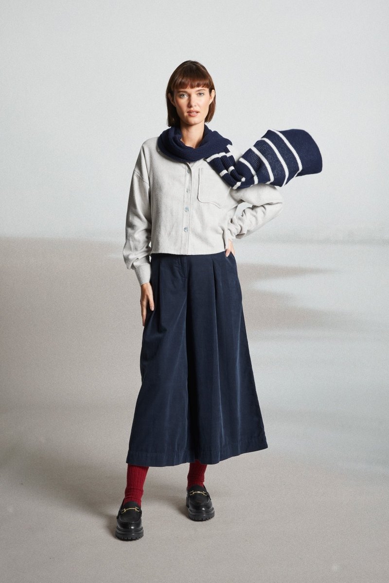 Chemise courte en coton CORVETTE - Mat de Misaine