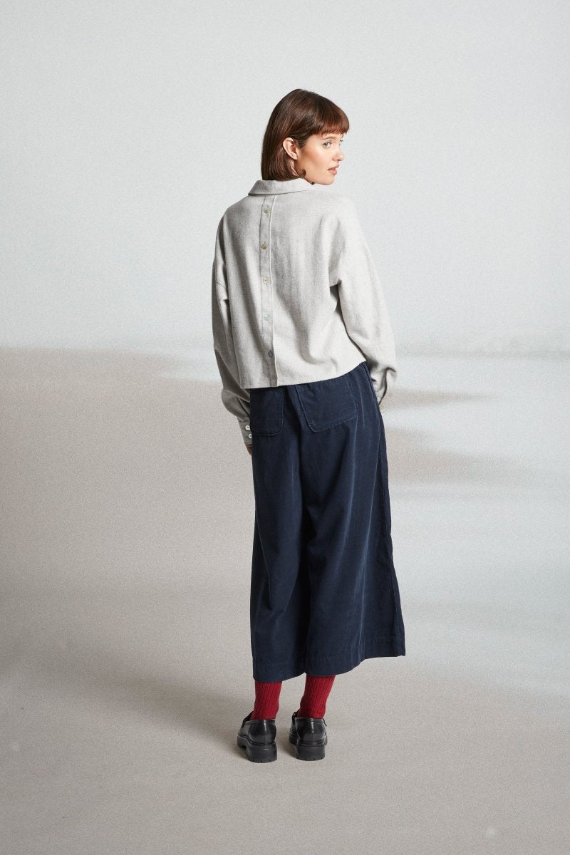 Chemise courte en coton CORVETTE - Mat de Misaine