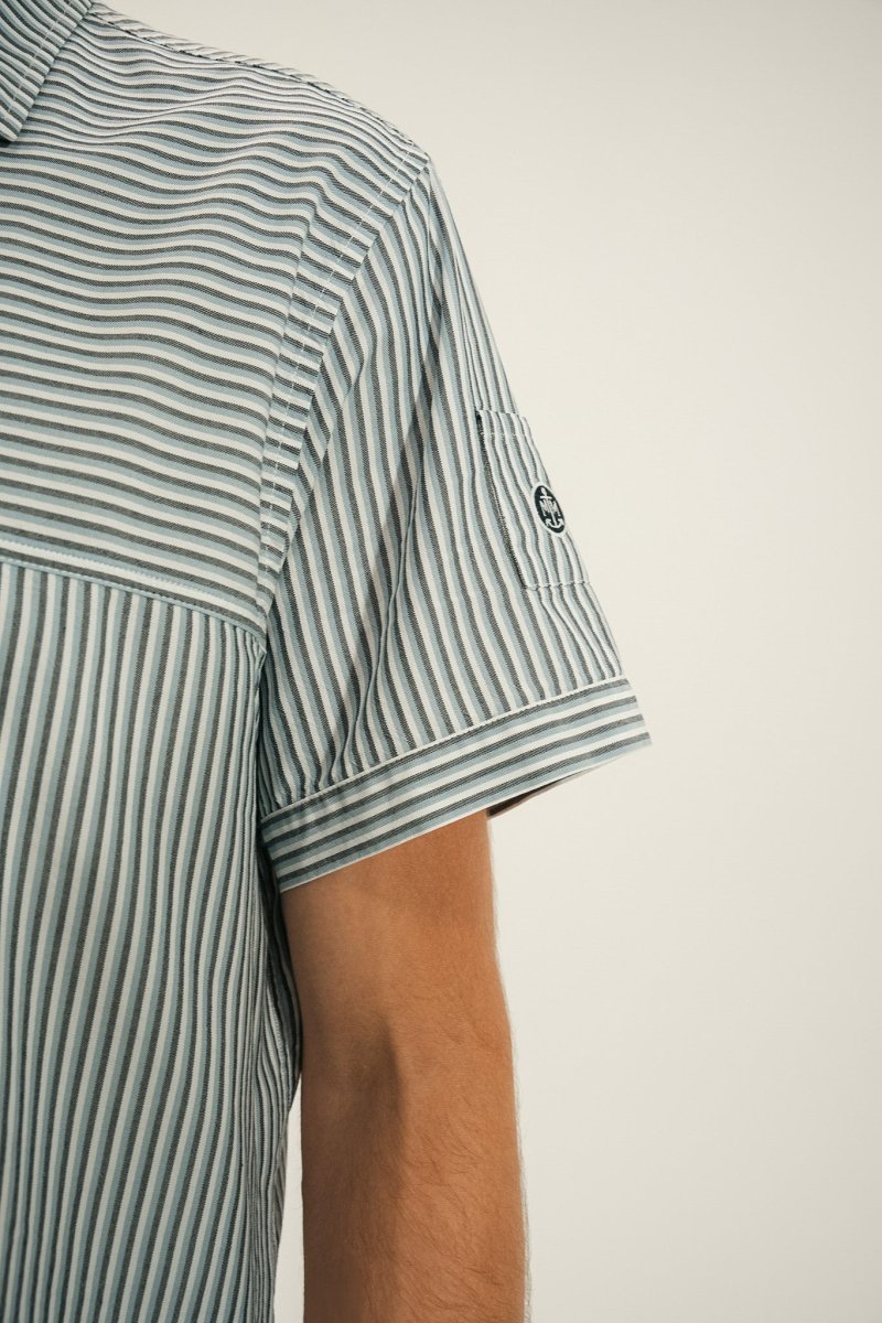 Chemise découpes graphiques CANTO - Mat de Misaine