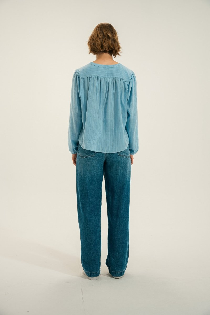 Chemise en crêpe de coton CORAIL - Mat de Misaine