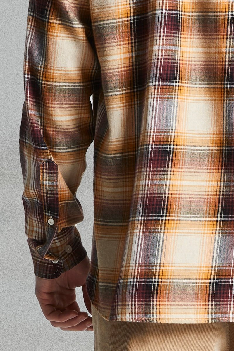 Chemise en flanelle à carreaux COPILO - Mat de Misaine