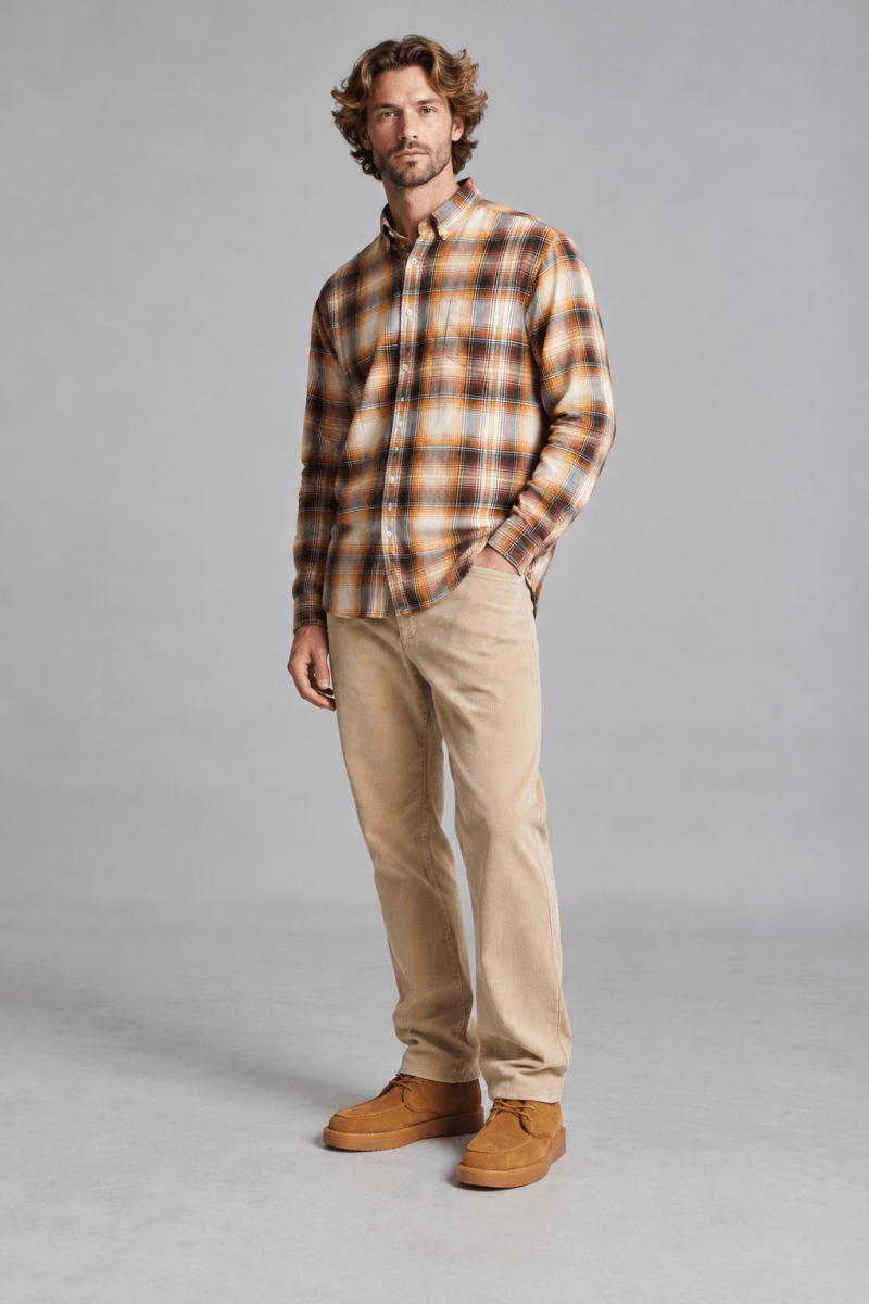 Chemise en flanelle à carreaux COPILO - Mat de Misaine