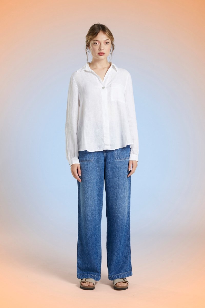 Chemise en lin CYCLADE - Mat de Misaine
