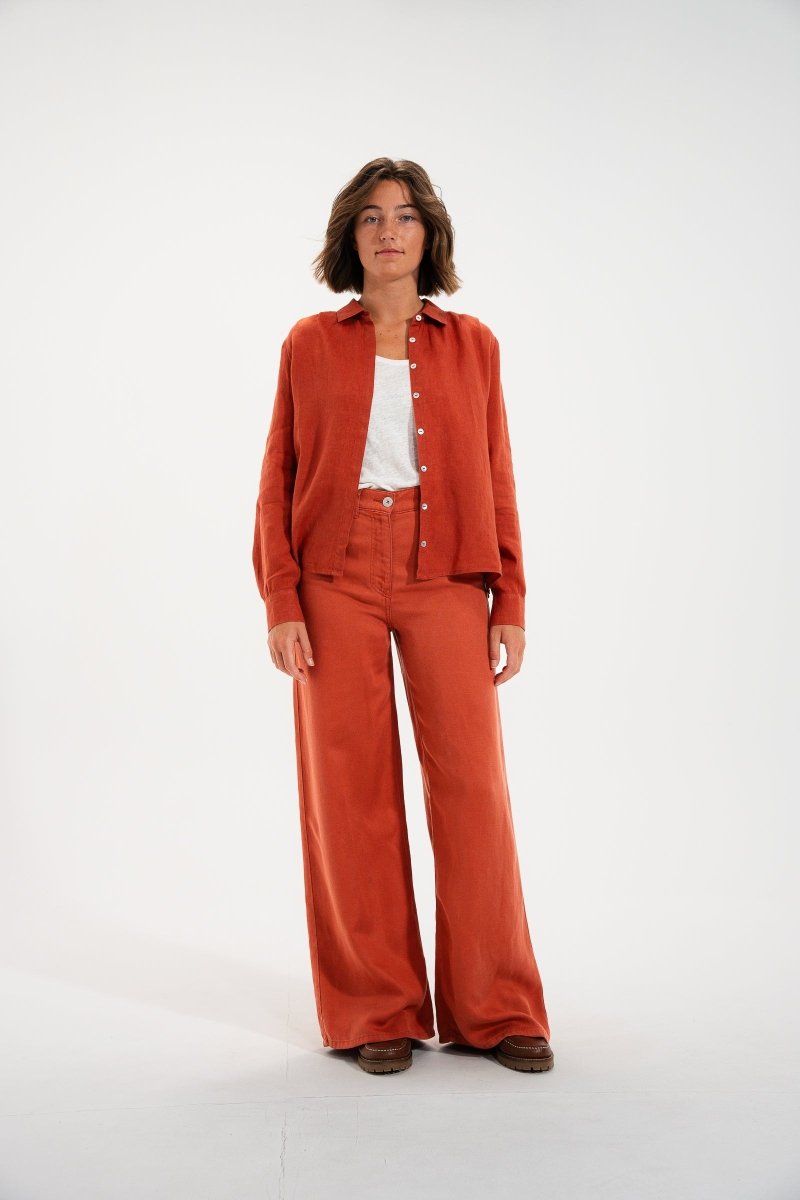 Chemise en lin léger CAMBO - Mat de Misaine