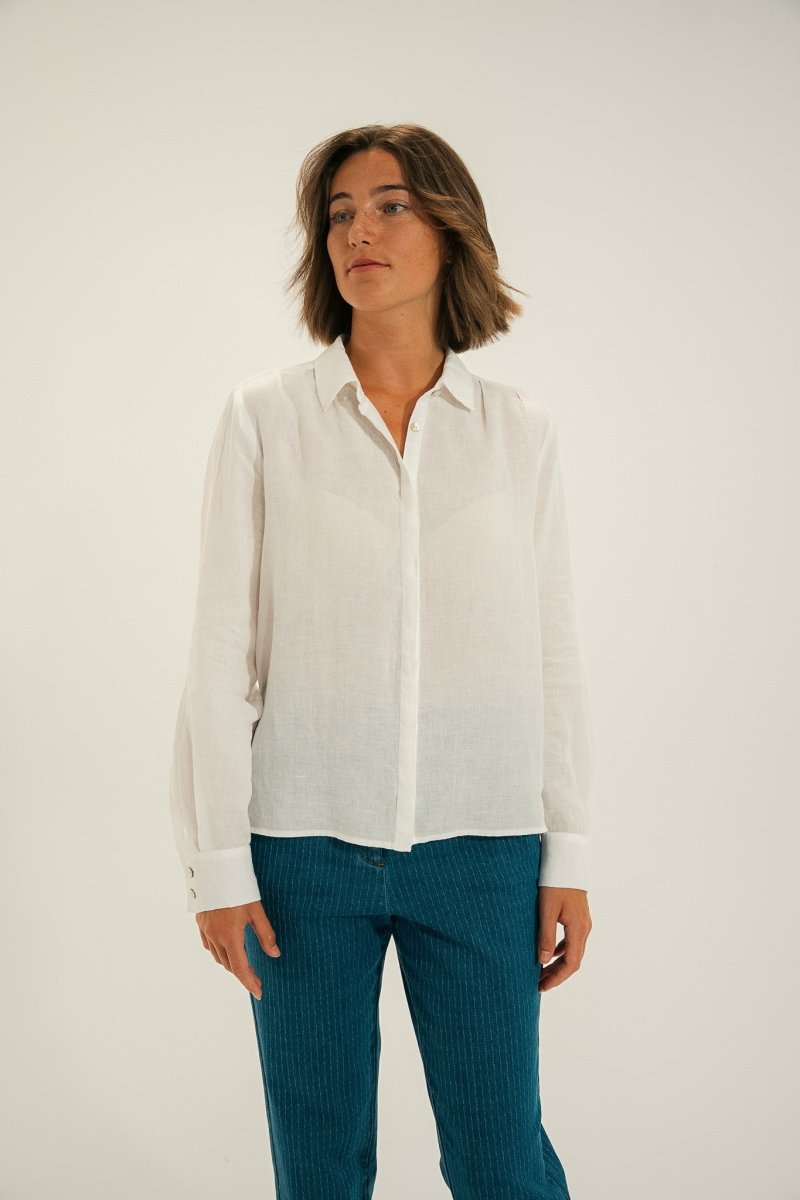 Chemise en lin léger CAMBO - Mat de Misaine