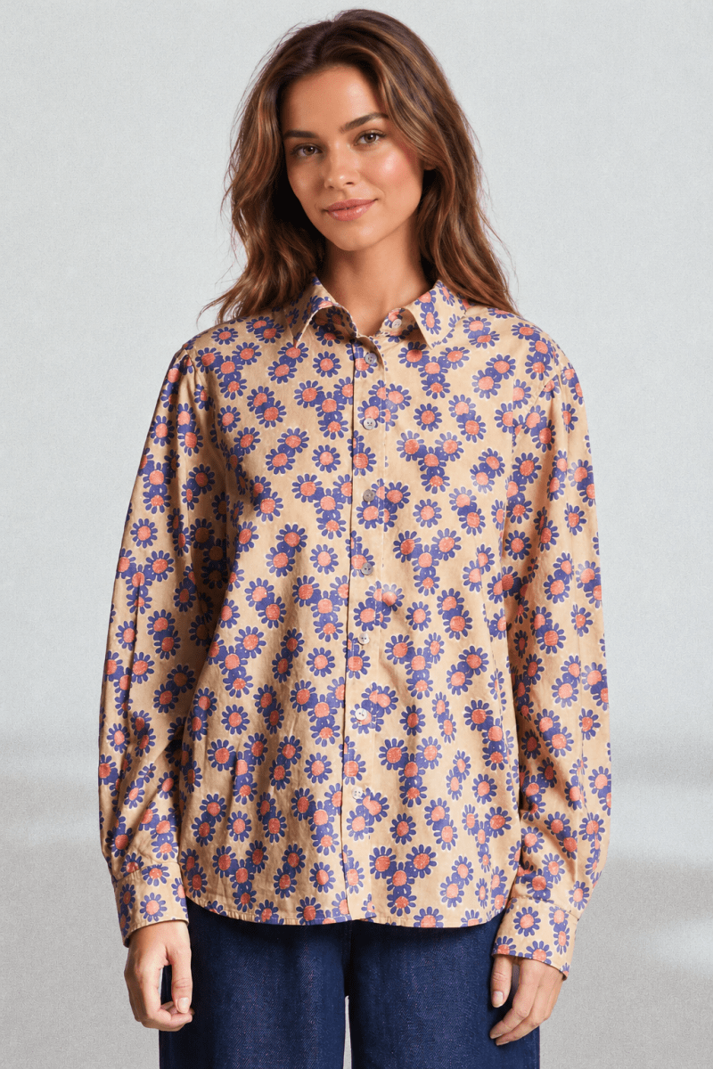 Chemise en voile de coton CADRAN - Mat de Misaine