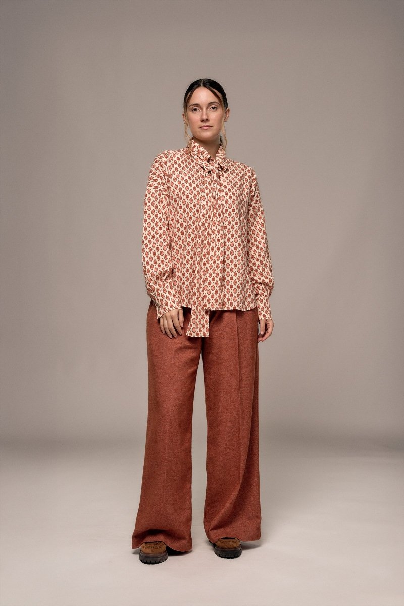 Chemise imprimée CROZON - Mat de Misaine