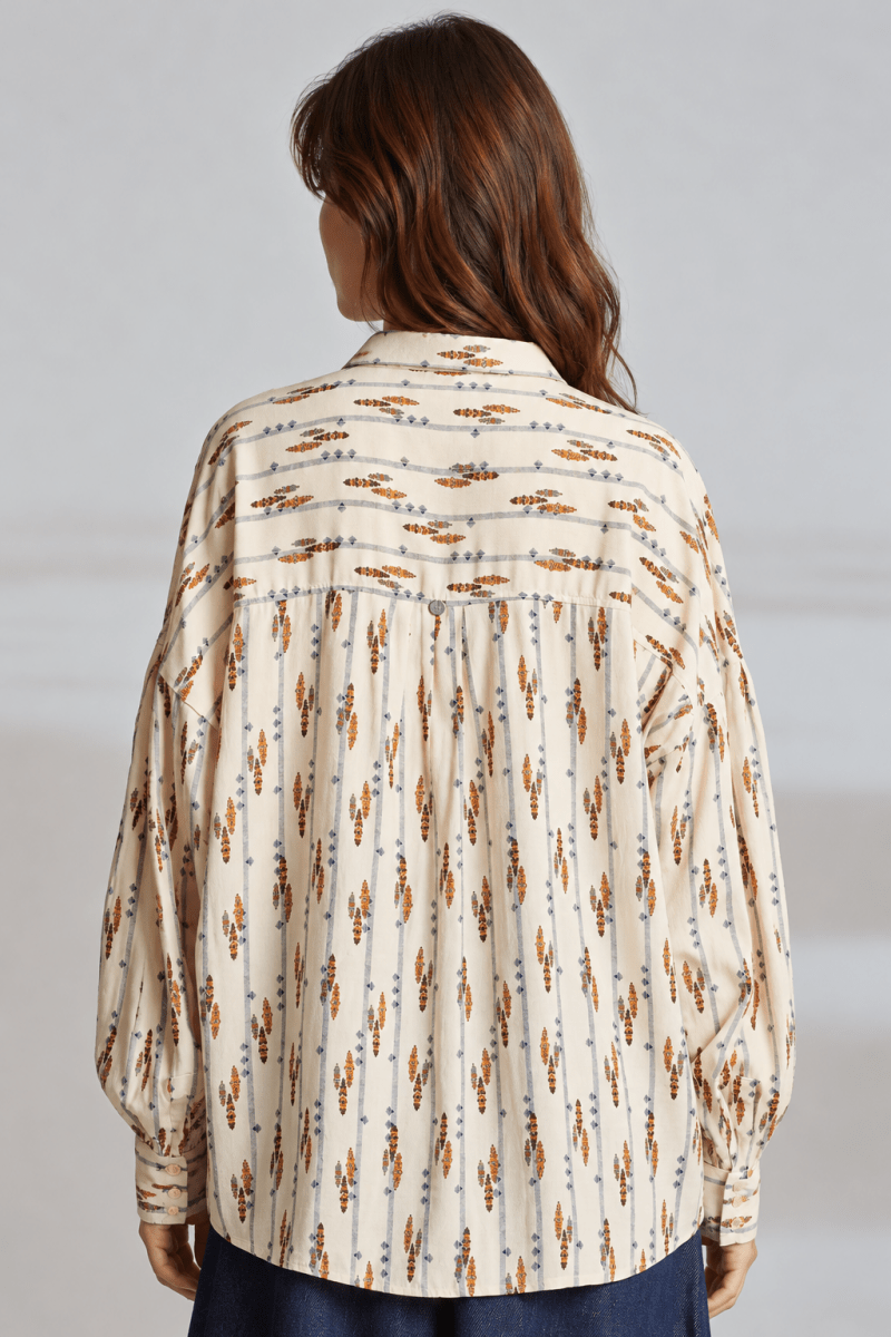 Chemise imprimée en viscose CHILI - Mat de Misaine