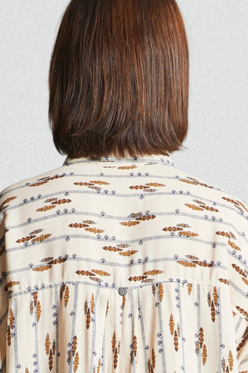 Chemise imprimée en viscose CHILI - Mat de Misaine