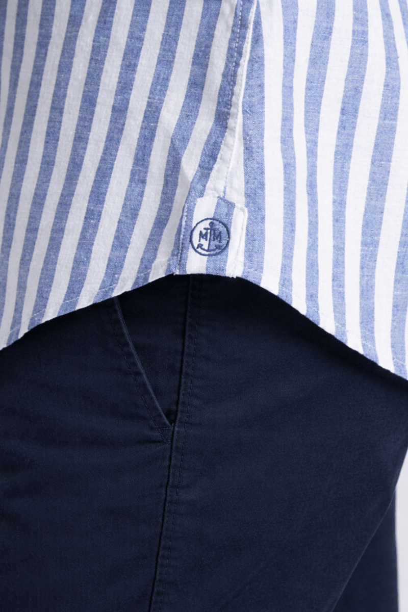 Chemise larges rayures CARGUE - Mat de Misaine