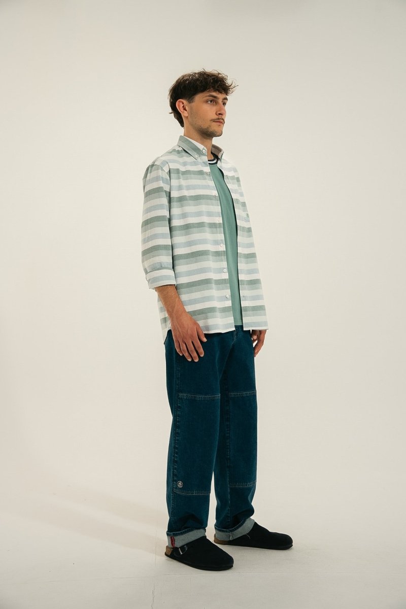 Chemise larges rayures COPILO - Mat de Misaine