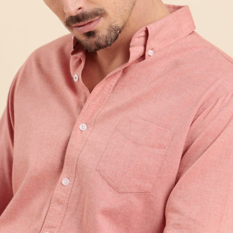 chemise manches longues homme coton - Mat de Misaine