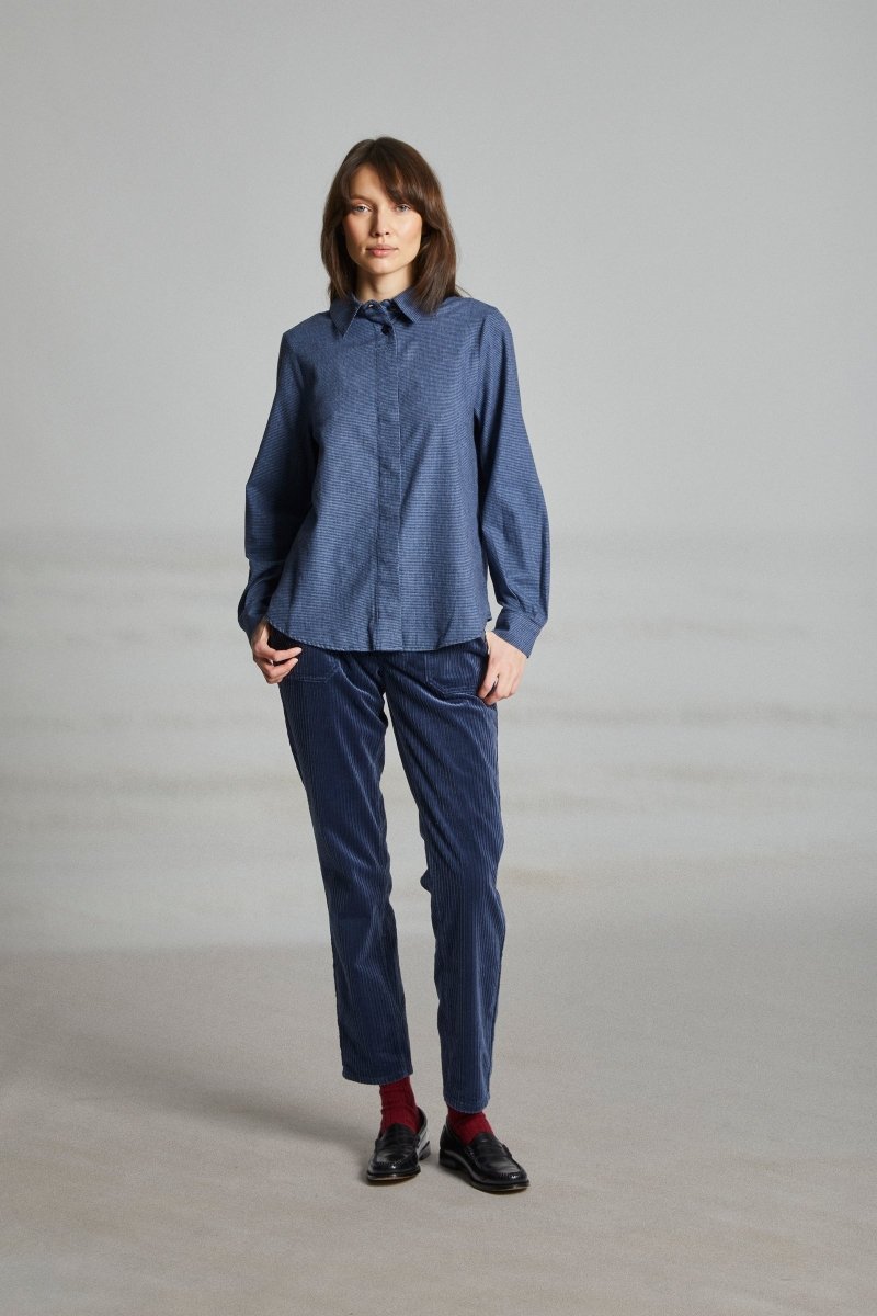 Chemise micro carreaux CYCLE - Mat de Misaine