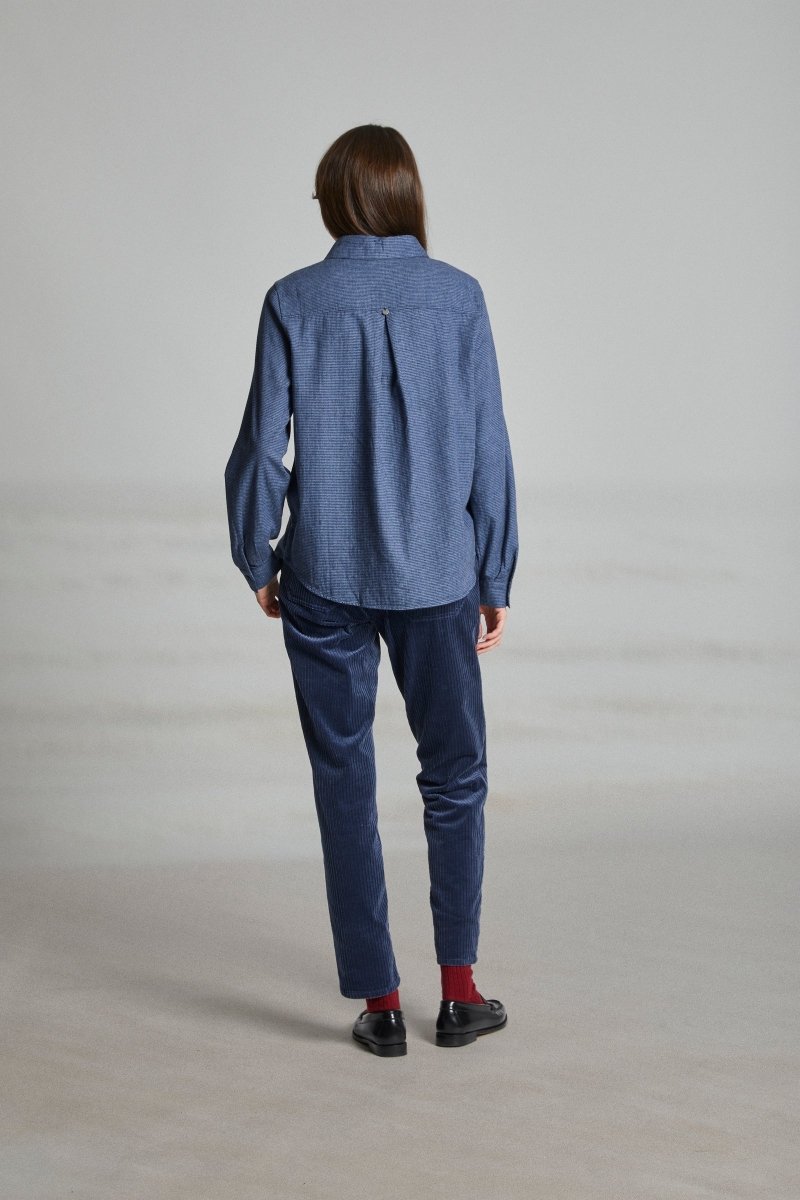 Chemise micro carreaux CYCLE - Mat de Misaine