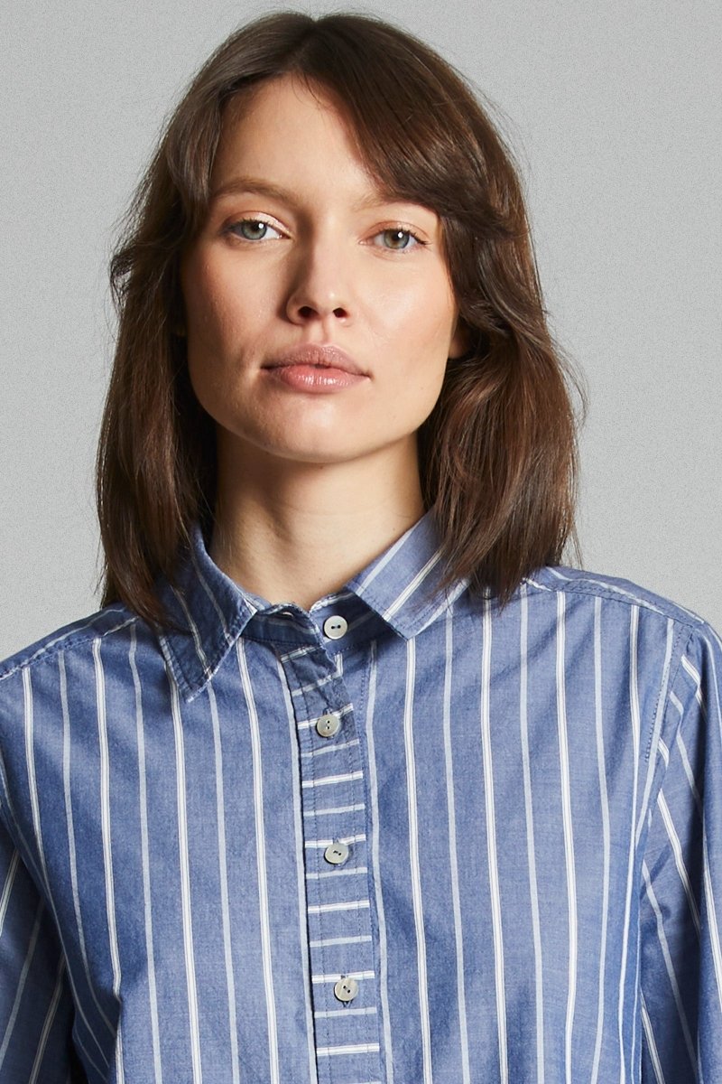 Chemise rayée en coton CORDOVA - Mat de Misaine