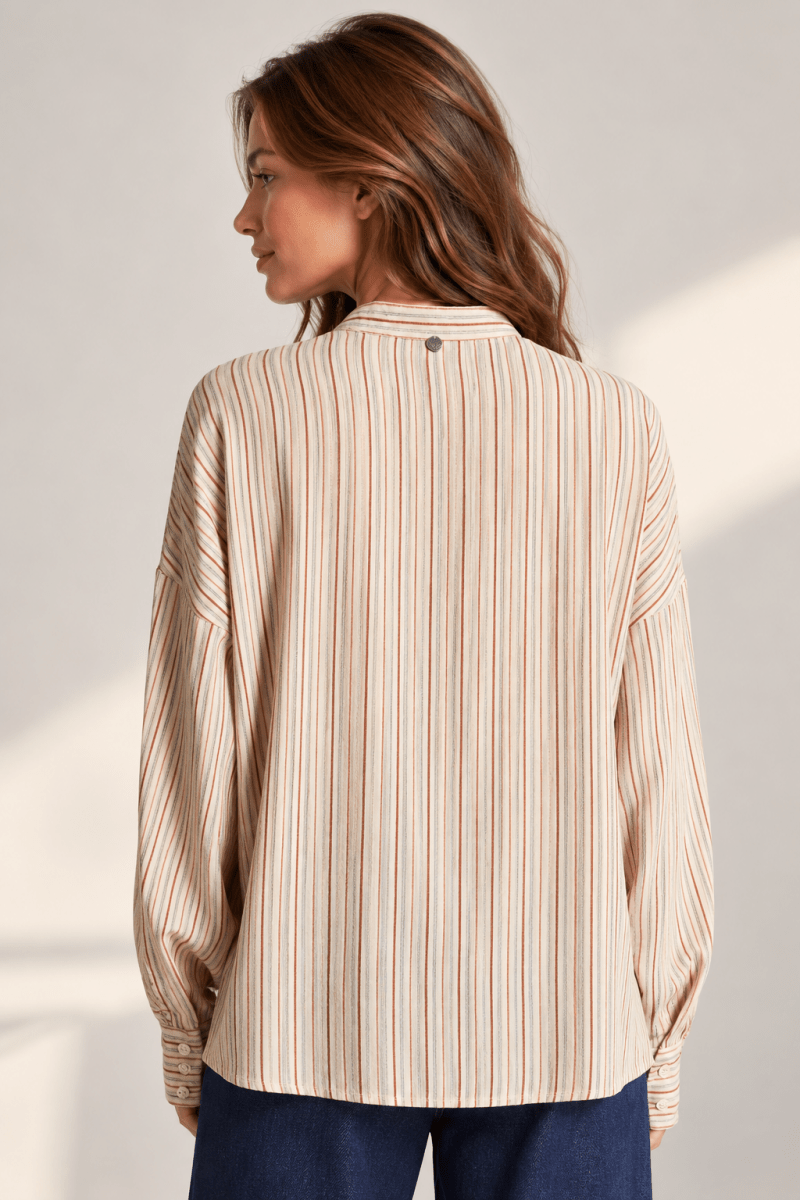 Chemise sans col CADENE - Mat de Misaine