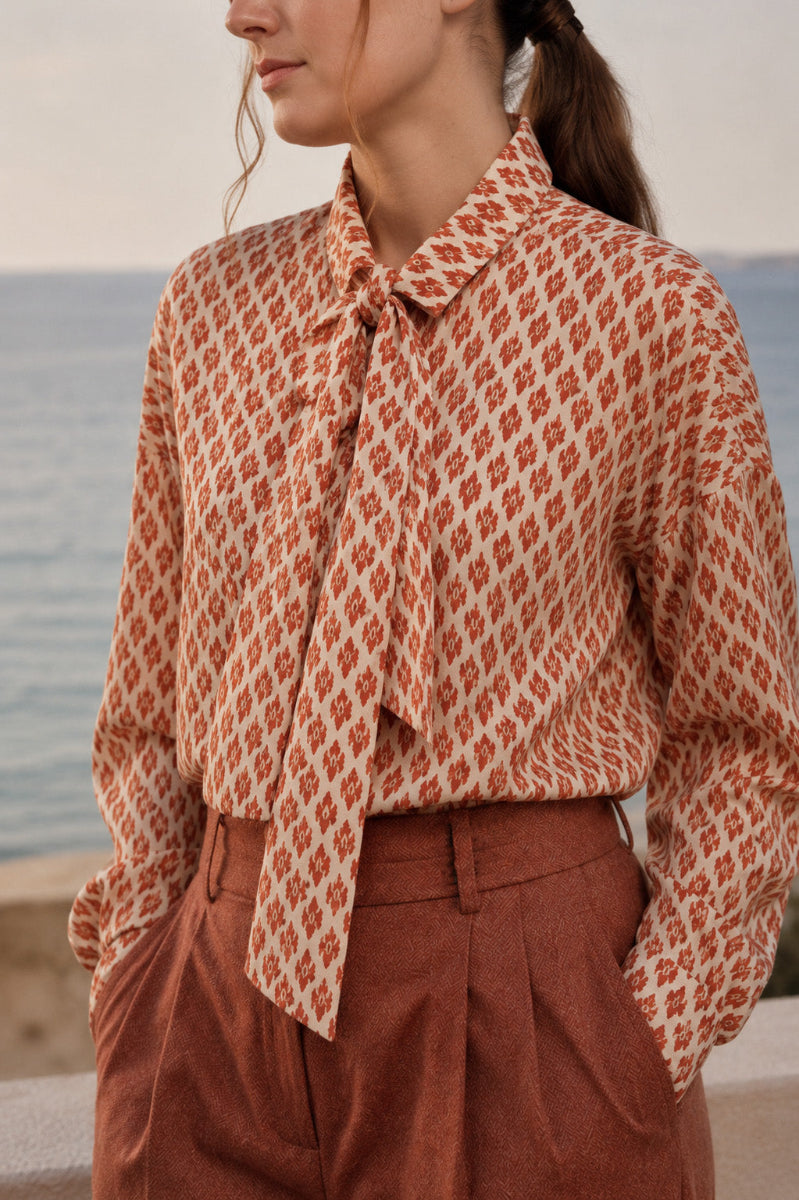 Chemise imprimée CROZON