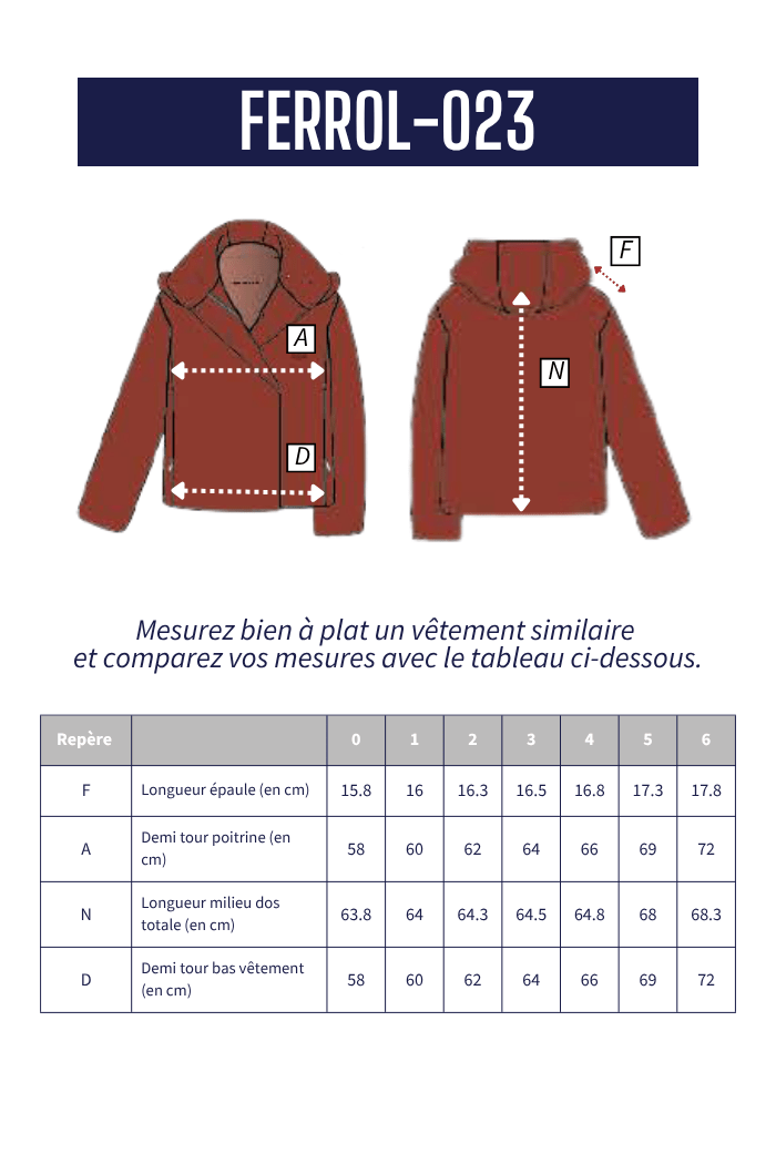 Doudoune courte matelassée FERROL - Mat de Misaine