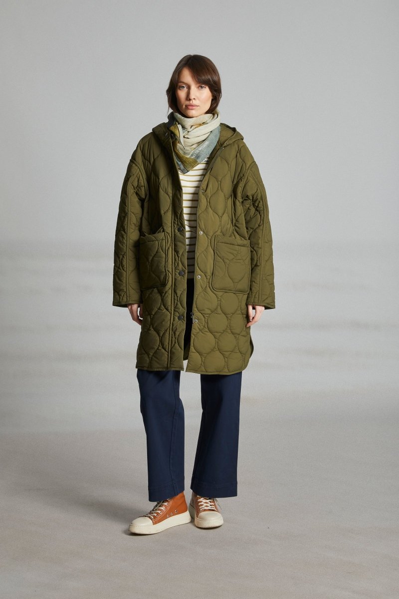 Doudoune longue matelassée FARDAGE - Mat de Misaine