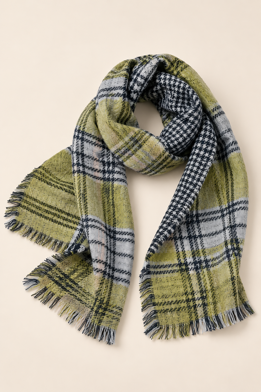 Écharpe à carreaux TARTAN