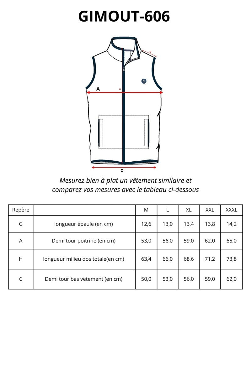 gilet sans manches - Mat de Misaine