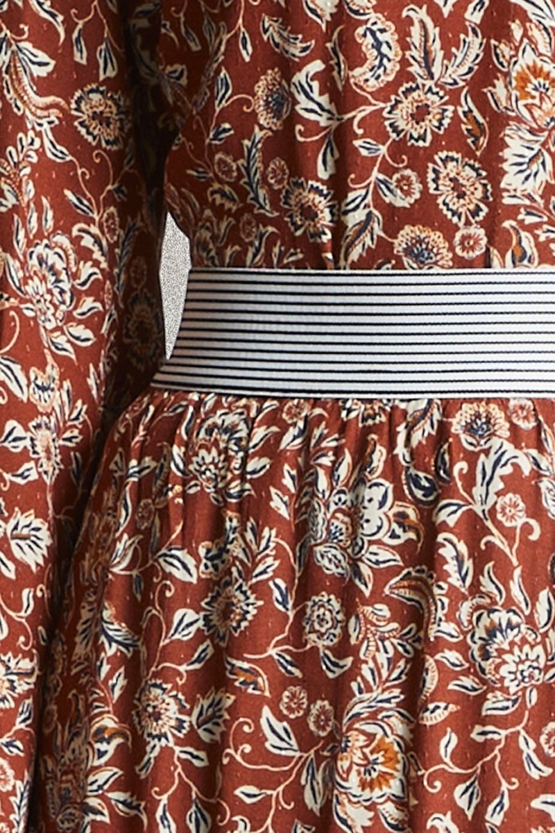 Jupe longue en viscose JAPAN - Mat de Misaine