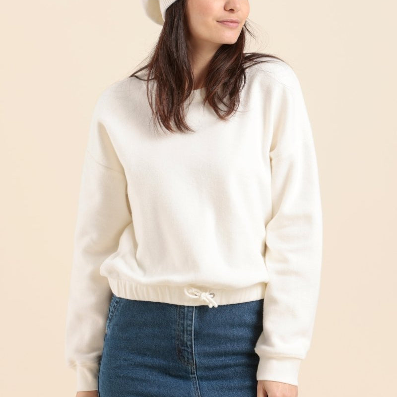 mailles manches longues femme coton - Mat de Misaine