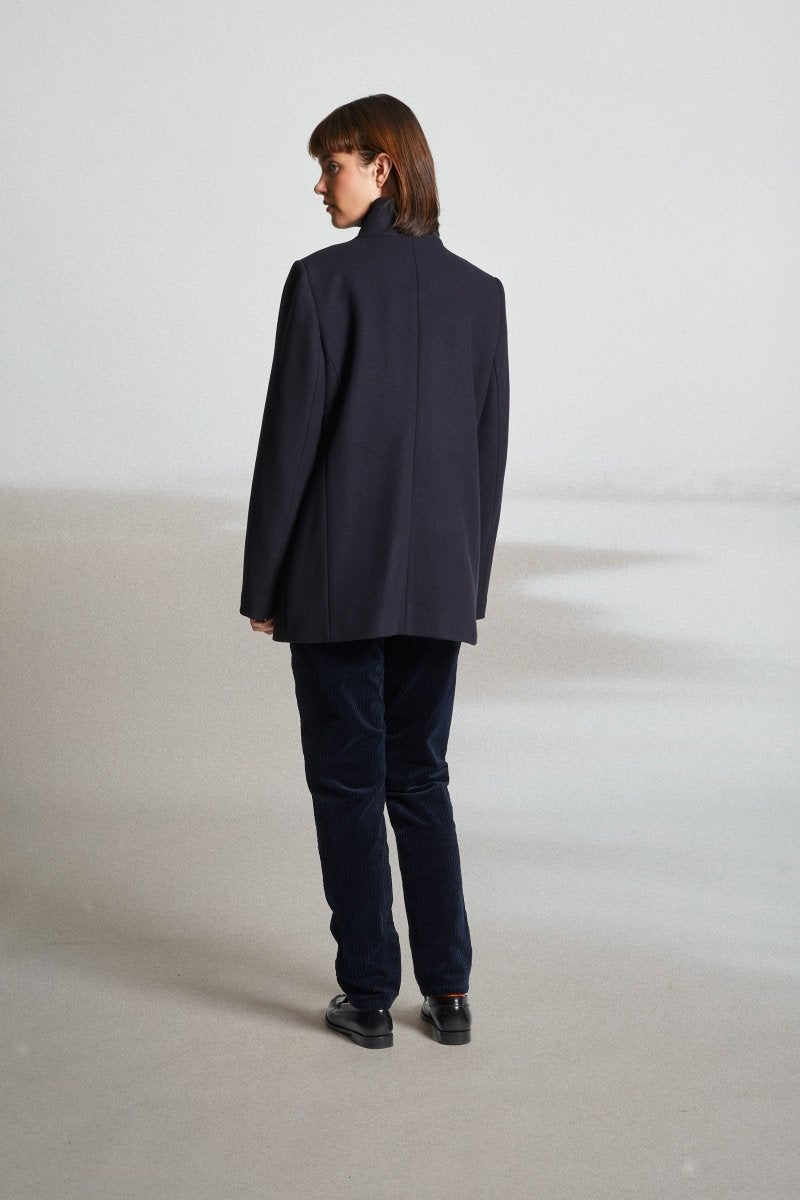 Manteau court en drap de laine FAMO - Mat de Misaine