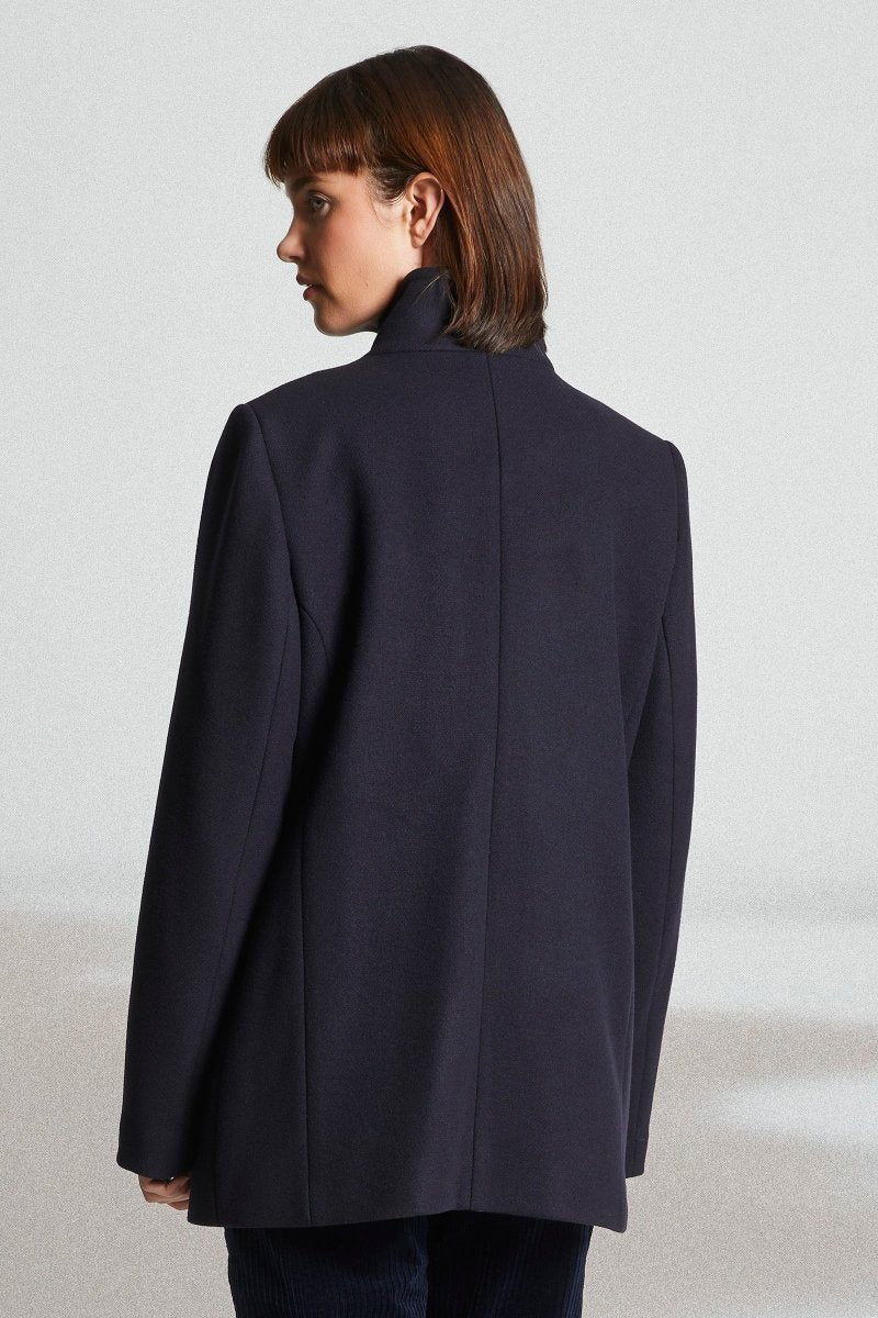 Manteau court en drap de laine FAMO - Mat de Misaine